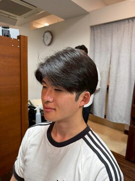 ケースタイル ヘアスタジオ 神保町店(K STYLE HAIR STUDIO) ニュアンスパーマ/メンズパーマ/束感/ツーブロック/理容室