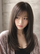 ウィーニード 栄(WENEED)&nbsp;韓国ストレートレイヤー×艶ブラウン