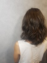 ヘアサロンエム 大宮東口(HAIR SALON M) 外ハネボブ/アッシユブラウン/ネオウルフ/デザインカラー