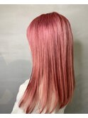 艶ピンクヘアー