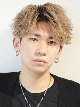 メンズサロン ゴールド 名古屋(GOALD) ベージュセンターパート