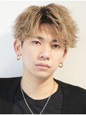 ベージュセンターパート