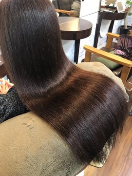 サロン ド ボーテ タカハシ 髪質改善で創るツヤ髪ロング☆