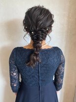 Belle BIANCA 結婚式やお呼ばれに編みおろしアレンジ♪ By Orie