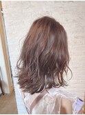 【arts町田】ショコラベージュ/切りっぱなしミディアム