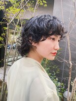 チックタック パラダイム(TICK-TOCK Paradime)&nbsp;《ゲストスナップ》前髪パーマ/マッシュウルフ