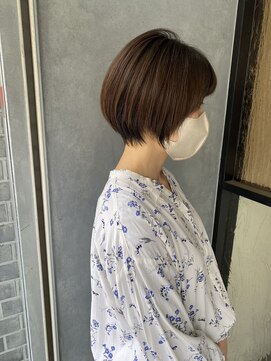 ネオリーブ ジューク 日吉店(Neolive JuQ) 【くびれヘア☆】　大人ショートボブ