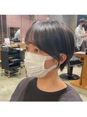 【大人可愛い◎】骨格矯正ショートボブ
