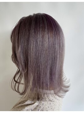 ヘアデザイン ファブロ(hair design FABRO.) ペールラベンダー♪