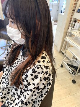 クレン 真嘉比店(Cre'ne) コントラストオレンジ