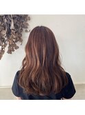 #ブラウン #ベージュ #ロング #ケアブリーチ #新居浜 #美容室