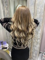 ガルボヘアー 名古屋栄店(garbo hair)&nbsp;#名古屋#栄#プルエクステ#ハイトーン#ローライト#ギャル