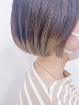 ダンクレスト(Daan Crest)&nbsp;【裾カラー】×【ミルクティー】