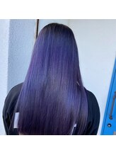 ヘアーメイク コラソン(hair make corazon) 【コラソン】インナー　ブリーチ　カラー艶髪スタイル　せの