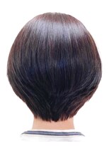 黄ぐまくん美容室 ショートレイヤー