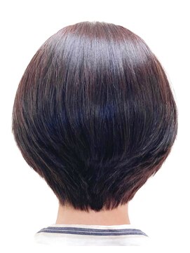 黄ぐまくん美容室 ショートレイヤー