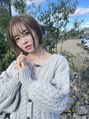ラフィス ヘアーヴェイル 梅田店(La fith hair vail)&nbsp;アンニュイなボブ×柔らかいベージュ