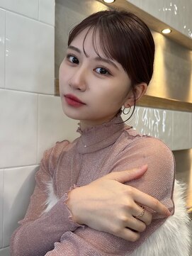 アイヴィ 表参道(IVY) 小顔効果抜群流れる顔周り【肥田亜沙美】