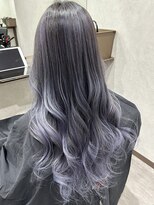 ミュウアンド(Mew＆)&nbsp;【バレイヤージュ×パープルアッシュ】