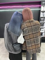 ローグ(LOGUE)&nbsp;ブルー×ピンク