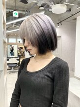 ヘアサロン ドット トウキョウ カラー 町田店(hair salon dot. tokyo color) 切りっぱなしボブ/エアリーロング/美髪/ピンクブラウン/町田