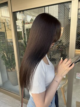 アドア 横浜(ADORE) 【ADORE 横浜】艶髪×透明感カラー×髪質改善トリートメント