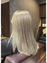 ヘアデザイン ファブロ(hair design FABRO.)&nbsp;【FABRO:担当藤岡勇気】オリーブベージュカラー