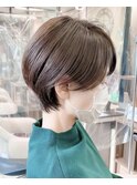 耳掛けハンサムショート
