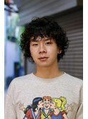 外国人風スパイラルパーマ