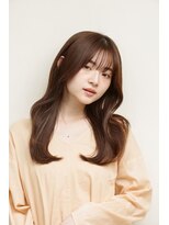 シャルム(charme) くびれ巻きミディアムレイヤースタイル