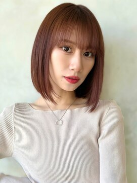 アフロート ルヴア(AFLOAT RUVUA) AFLOAT RUVUA ボブ　レイヤーカット/前髪カット