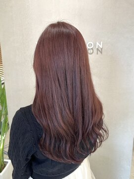 ジールサロン 学園の森店(ZEALSALON) 【艶髪】ボルドールビー×ロング/20代30代40代