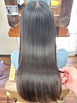 ハーシーバイアポロ 相模大野(HERSHE by apollo) 髪質改善縮毛矯正,レイヤー,縮毛矯正,白髪ぼかしハイライト.白髪