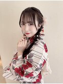 2025 浴衣着付け＋ヘアセット＊♪ （Notomi）