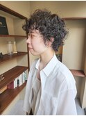 須藤 )) ショート×パーマ