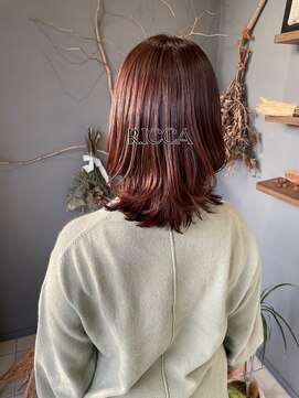 リッカ(RICCA) ラベンダーピンクブラウン