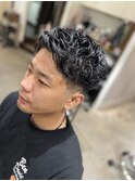 メンズショートパーマ