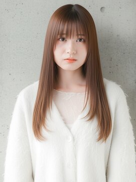 ★大人可愛い20代30代40代大人薄めバンク前髪くびレイヤー