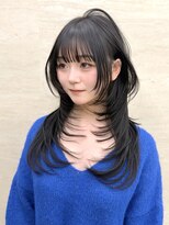 パルス ヨコハマ(PULSE yokohama) ハッシュカット/レイヤーカット/内巻きワンカール/ワンホン