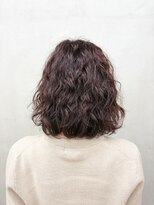 トオ(TOH) ミディアムヘアパーマウェーブパーマレイヤーボブレイヤーパーマ