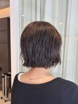 ザザ ZA/ZA 神楽坂&nbsp;くせ毛を活かしたナチュラルボブ◎