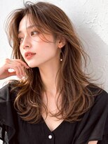 ミロアヴィタ 平尾(miroa vita)&nbsp;アッシュブラウン 顔周りカット 20代 レイヤーカット