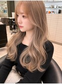 透明感たっぷりミルクティーベージュ