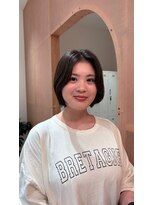 メルト 西梅田店(melt)&nbsp;ただのストンは嫌！重めぱつっとボブ