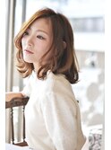 伸ばしかけ前髪抜け感スタイル