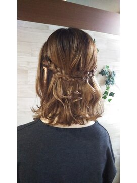 プレッソヘアー Presso hair ユルまとめ髪