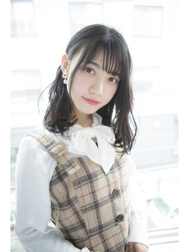 サロンドミルク 原宿(salon de MiLK) 【salon de MiLK 原宿】耳かけゆるふわ×グレージュ