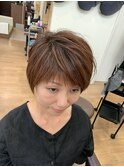 分け目なしショートd(^_^o)