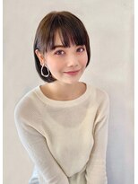 レイラバイアフロート 吉祥寺(Lila by afloat)&nbsp;黒髪×すっきり耳掛けボブ【アフロート吉祥寺 緒方】