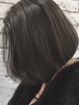 ラックスビーハカタ 福岡博多バスターミナル店(LUXBE HAKATA)&nbsp;前下がりワンサイドボブ【LUXBE HAKATA】